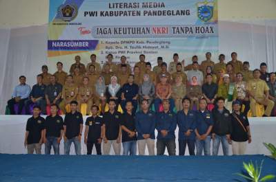 Literasi Media PWI Pandeglang, Diikuti Antusias Ratusan Peserta