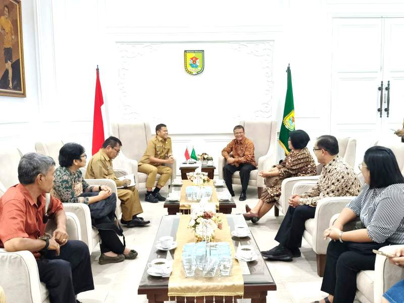 Terima Audiensi Tiga Lembaga: ini Pesan Wabup Sergai