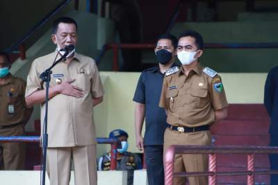 Ini Pesan Bupati dan Wabup Pesisir Selatan, Pada Apel Perdana