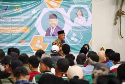 Dewan Muhammad Rizal Bareng Pusdatin BPOM Sosialisasi tentang pangan di Cibodas