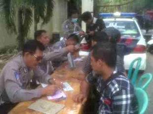 Polres Serang Gelar Razia Simpatik