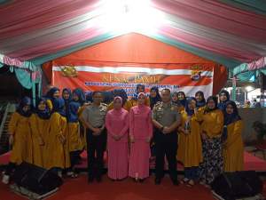 Isak Tangis Warnai Lepas Sambut Kapolsek Cisoka