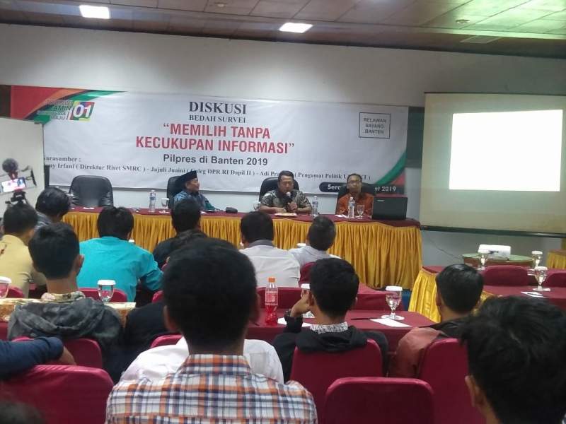 Survey SMRC di Banten Jokowi Maruf Amin Unggul Selisih 1,5 Persen