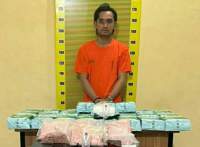 Bandar narkoba Deli Serdang ditangkap.(istimewa).