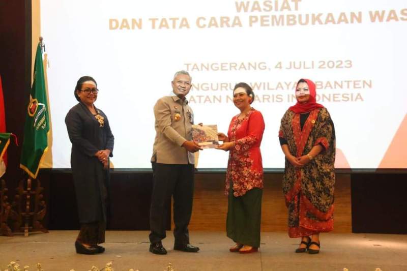 Kakanwil Kemenkumham Banten Hadiri Upgrading INI Banten