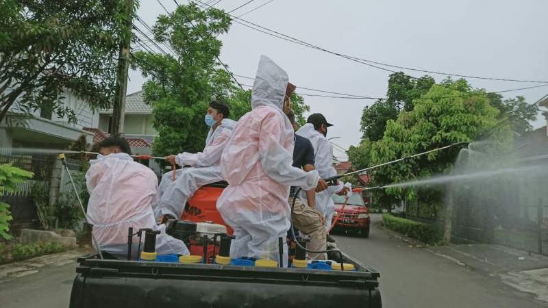 BPBD Lakukan Penyemprotan Desinfektan Hingga 31 Desember di 7 Kecamatan