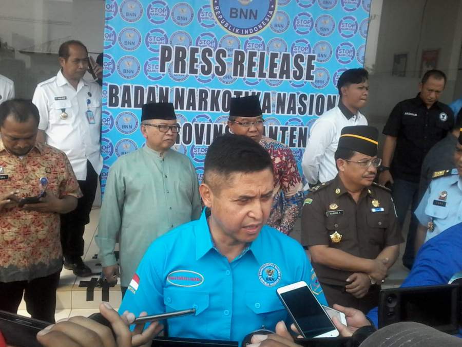 BNNP Banten Amankan Kurir Dengan 10kg Shabu Asal China Yang Di Kendalikan Dari Dalam Lapas