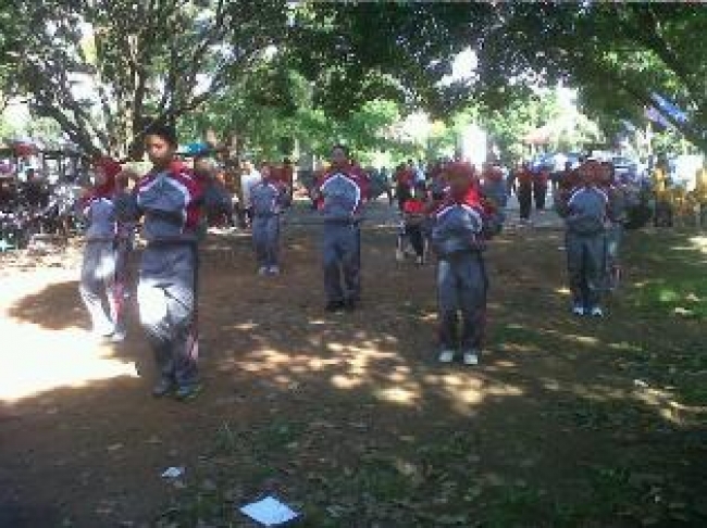 Pamulang- Sambut HUT ke-5 UPT Pamulang gelar Lomba SKJ di halaman UPT Pamulang,Jum'at (22/11)DT