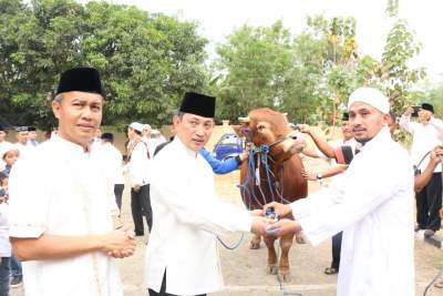 Polda Banten Sebar 81 Hewan Kurban