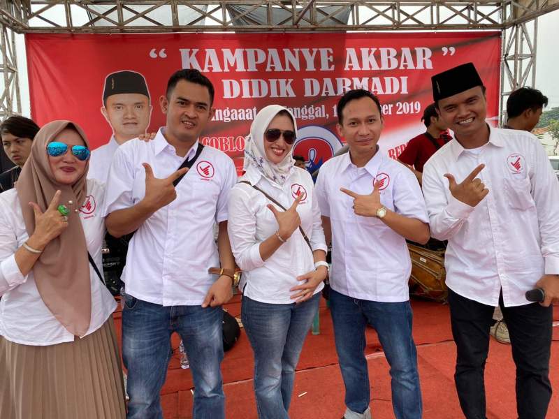 Kakak Ketua DPC Gerindra Kabupaten Tangerang Kembali Pimpin Desa Sindang Panon