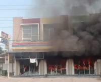 Indomaret di Rajeg Ludes Terbakar