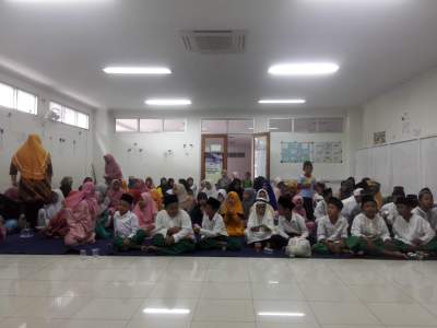 TPA Al A'raf Rangkasbitung Gelar Tasyakuran Dan Perpisahan