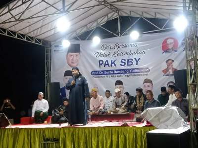 Ketua Fraksi Demokrat Kabupaten Serang Ajak Masyarakat dan Ulama Doakan Kesembuhan SBY