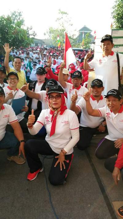 5000 Warga Binong Ikuti lomba Gerak Jalan Santai