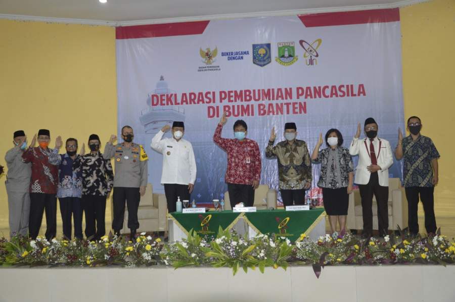 Gubernur Wahidin: Sejak Dulu Orang Banten Pancasilais