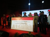 Lounching Pemilihan Kepala Daerah (Pilkada) tanpa di hadiri masyarakat, (16/06)