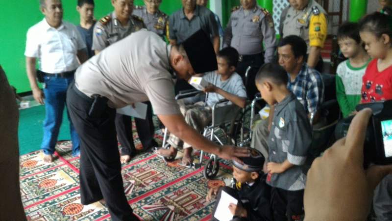 Polsek Ciledug Peduli Anak Kebutuhan Khusus