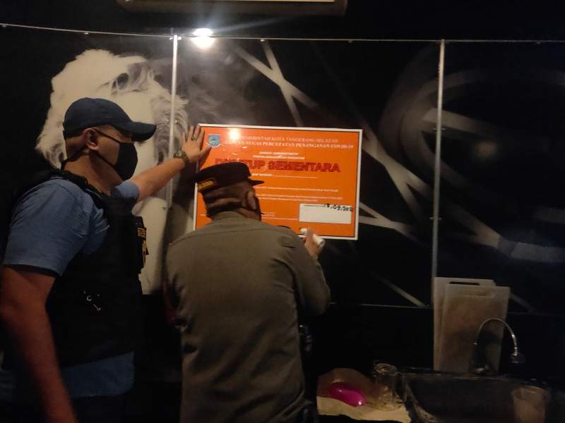 Masih Bandel Beroperasi Dimasa PPKM, Venesia Kembali Disegel