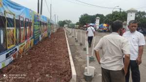 Dinas Binamarga Stop Pembangunan Proyek Taman Pasar Tematik Sentiong