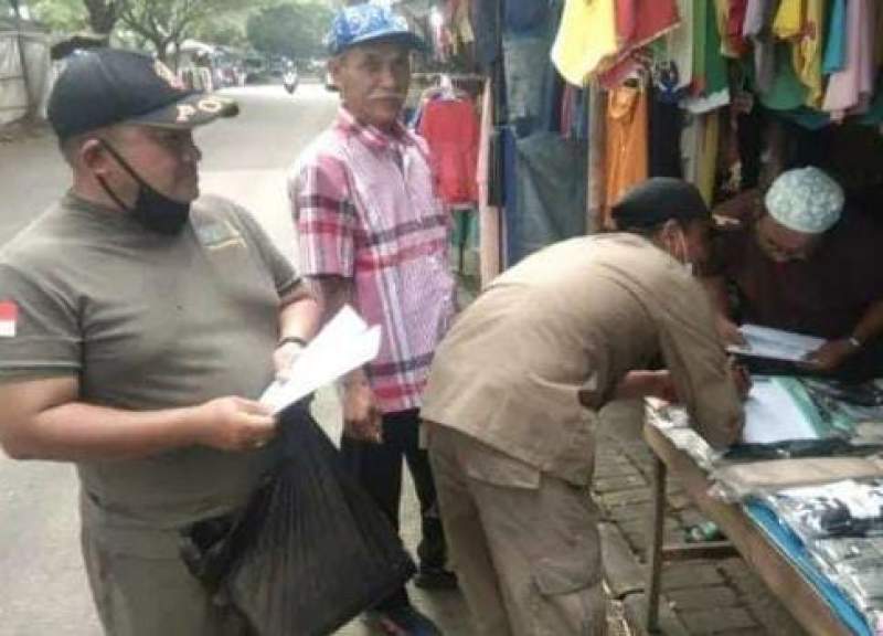 Surat Peringatan Ketiga ke PKL Puri Pasar Kemis Dilayangkan