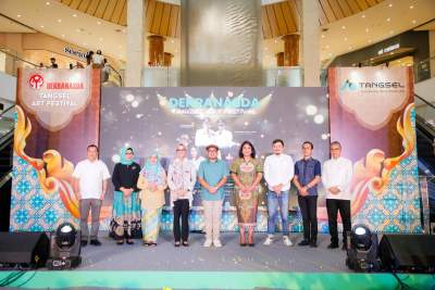 Buka Dekranasda Tangsel Art and Festival 2024, Pilar: Dukung Kemajuan UMKM Lokal dan Ekraf