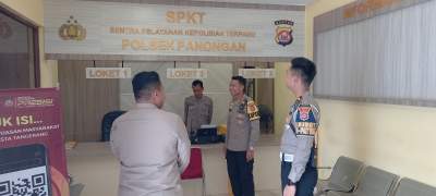 Kapolresta Tangerang Kunjungi Mapolsek Panongan