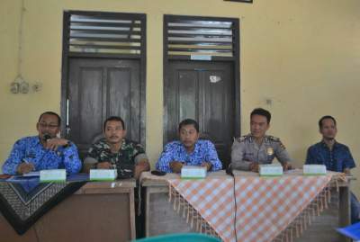 Rapat se-Kecamatan Cimarga, Lebak.