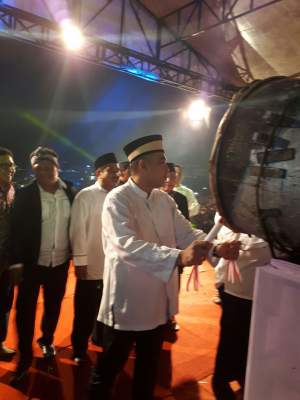 Zaki Apresiasi Festival Tabuh Bedug Teluknaga