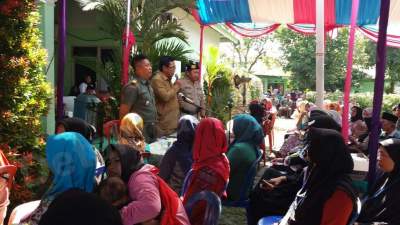 Dua Calon Kades Sangiang Maju Putaran Kedua