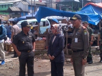 Rutin Lakukan Penertiban Pasar,Pemkot Tegakkan Perda K3