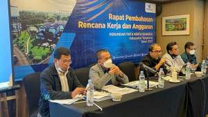 Susun Startegi Peningkatan Layanan di Tahun 2022, Perumdam TKR Gelar Konsolidasi Pejabat Struktural