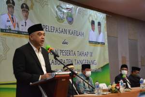 Zaki Lepas Kafilah MTQ Kabupaten Tangerang