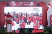 Hasto Serukan Kader PDI Perjuangan di Banten Wajib Dukung Ananta di DPD RI