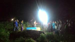 Suasana pemakaman korban angkot ugal-ugalan di Serang