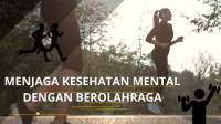 Menjaga kesehatan mental dengan berolahraga. Ilustrasi: Aisyah/db