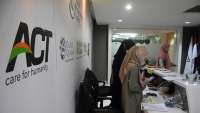 Kantor Aksi Cepat Tanggap 9ACT) di Jakarta.