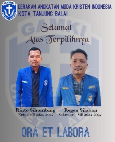 Rinto Sihombing Kembali  Pimpin DPC GAMKI Tanjungbalai