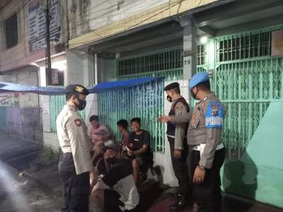 OPS Yustisi 2022 Polres Asahan Sebanyak 38 Orang Diberikan Teguran Karena Tidak Patuhi Prokes