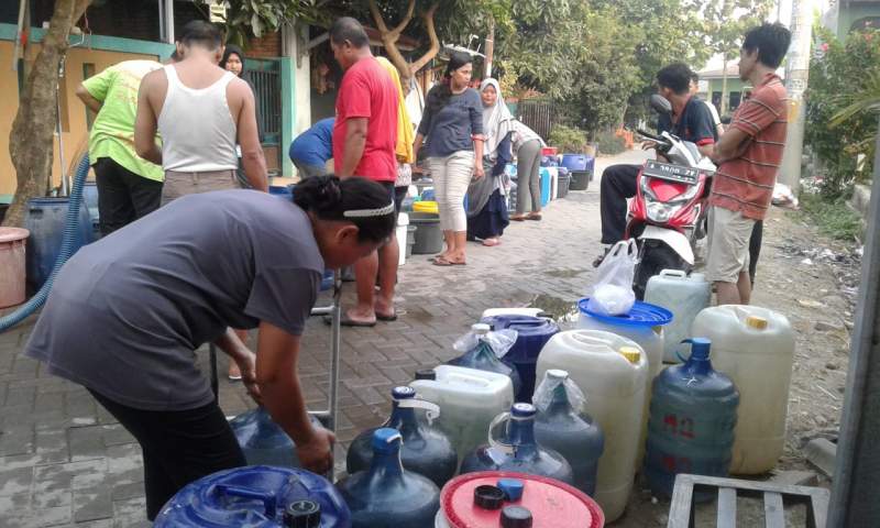 DESEMBER, WARGA SUDIRMAN NIKMATI LAYANAN PDAM