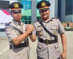 Iptu Dedi Ruswandi Resmi Jabat Kapolsek Kronjo
