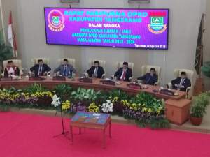 Hari ini 50 Anggota DPRD Kabupaten Tangerang Terpilih Dilantik
