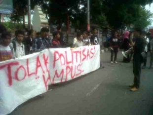 Mahasiswa Tolak Politisasi Kampus, Hatta Rajasa Tak Jadi Sambangi Kampus IAIN