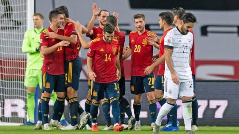 Spanyol Bungkam Jerman 6 Gol Tanpa Balas