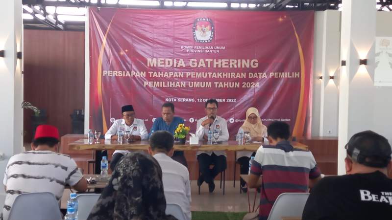 Pemilu Serentak 2024, KPU Banten Sebut Peran Media Bantu Kerja Penyelenggara Pemilu