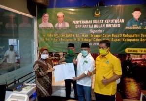 PBB Banten Bakal All Out Menangkan Tatu-Pandji di Pilkada Serang