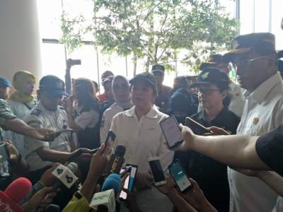 Pastikan Pemudik Nyaman, Tiga Mentri RI Tinjau Pelabuhan Merak