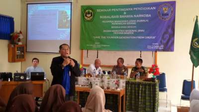 KUMALA Banten Sosialisasikan Bahaya Narkoba