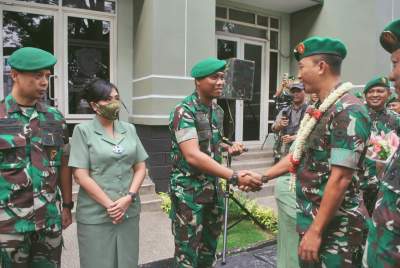 Dandim 0510/Tigaraksa Hadiri Perkenalan Pejabat Baru di Korem 052/Wijayakrama