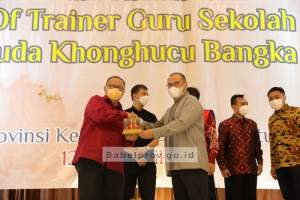 Gubernur Babel Saat Menghadiri Acara Majelis Konghucu Indonesia