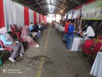 Buruh PT.Cing Luh Menerima Vaksinasi Dari Biddokes Polda Banten